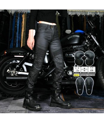 Sommer-Motorradhose + Rock für Damen brillant des détails fins