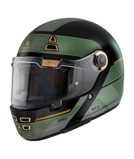 Mattschwarzer Motorrad-Integralhelm Livraison rapide