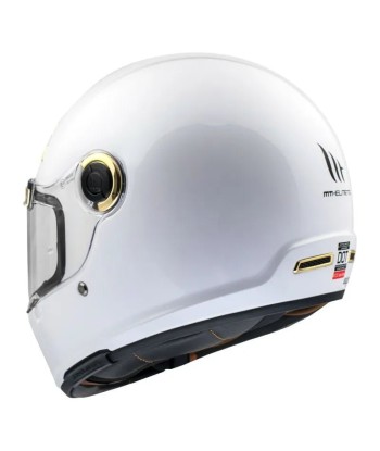 Mattschwarzer Motorrad-Integralhelm soldes