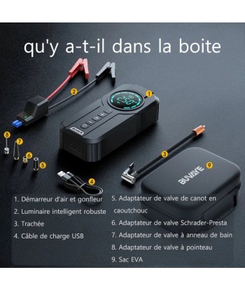 Booster de Démarrage Batterie 4-en-1 Venez découvrir notre 