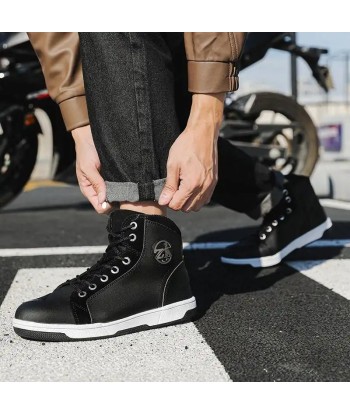 Motorrad-High-Top-Sneaker für Herren en linge