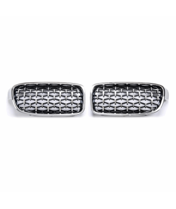 Calandre Complète BMW ABS Style Diamant Grille Avant Pare choc BMW Série 3 5 X5 X6 en stock