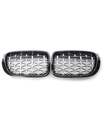 Calandre BMW X3 X4 F25 F26 2010-2017 Grille Noire Diamant ABS Pare-choc Comment ça marche