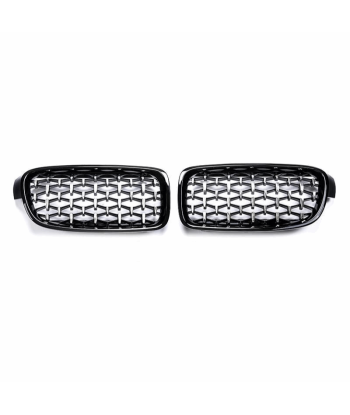 Calandre Complète BMW ABS Style Diamant Grille Avant Pare choc BMW Série 3 5 X5 X6 en stock