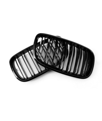 Calandre BMW X5 X6 E70 E71 E72 (2007-2014) Grille Carrosserie M Power Style Double Ligne Auto ABS Pare-choc Découvrez la collection