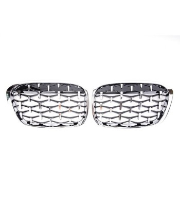 Calandre BMW X1 F48 F49 (2014-2019) Grille Accessoires Auto Diamant ABS Pare-choc 50% de réduction en Octobre 2024