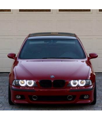 Pack Angel Eyes LED 80W BMW Série 1/5/6/X E87 E39 M5 E60 E61 E63 E64 M6 E65 E66 E83 X3 E53 X5 (2000-2008) Pour