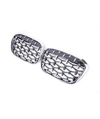 Calandre BMW X1 F48 F49 (2014-2019) Grille Accessoires Auto Diamant ABS Pare-choc 50% de réduction en Octobre 2024