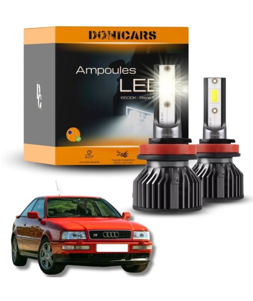 Pack Ampoules LED H4 Audi 80 / S2 / RS2 (1991 - 1995) - Kit LED 50-70% off 