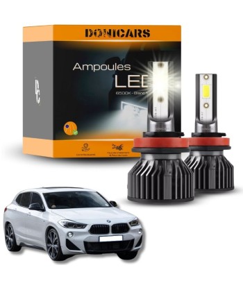 Pack Ampoules LED H7 BMW X2 (F39) (2018 - 2023) - Kit LED de France