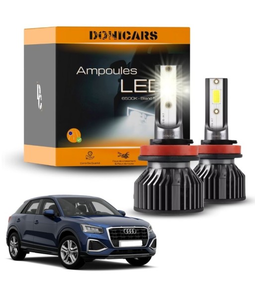 Pack Ampoules LED H7 Audi Q2 (2016 - 2024) - Kit LED la livraison gratuite