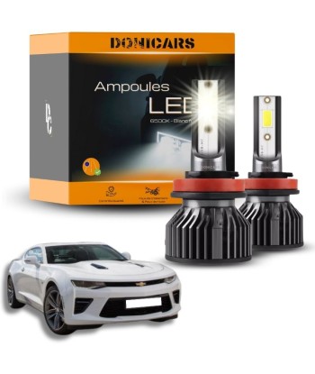 Pack Ampoules LED H11 Chevrolet Camaro (2009 à 2015) - Kit LED Véritable concentré