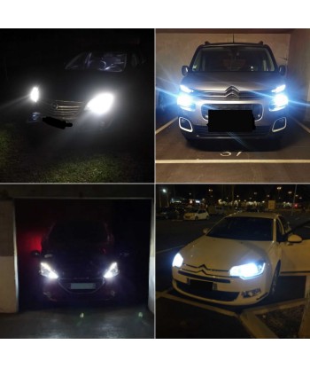 Pack Ampoules LED H4 Chevrolet Aveo T250 (2005 à 2011) - Kit LED pas cher 