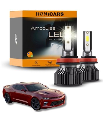 Pack Ampoules LED H11 Chevrolet Camaro 6 VI (2016 à 2023) - Kit LED en stock