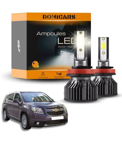 Pack Ampoules LED H4 Chevrolet Orlando (2011 à 2018)  - Kit LED est présent 