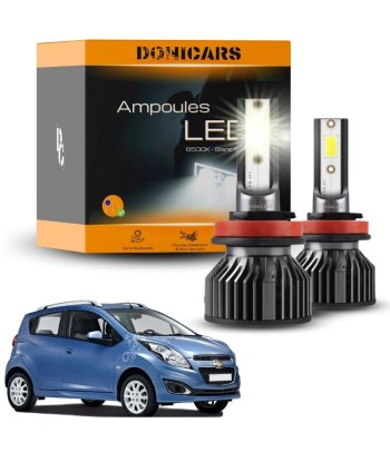 Pack Ampoules LED H4 Chevrolet Spark 2 (2016 à 2022) - Kit LED JUSQU'A -70%! 