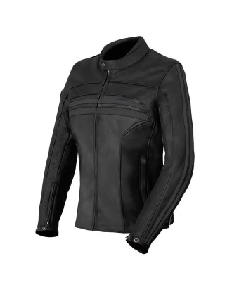 Damen-Motorradjacke aus Leder Fin de série