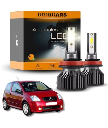 Pack Ampoules LED H4 Citroën C2 (2003 à 2009) - Kit LED suggérées chez