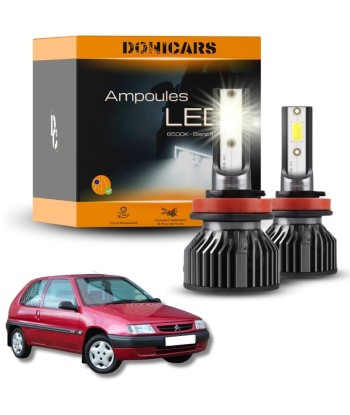 Pack Ampoules LED H4 Citroën Saxo (1996 à 2003) - Kit LED à prix réduit toute l'année