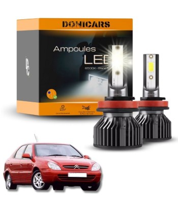 Pack Ampoules LED H4 Citroën Xsara (1997 à 2006) - Kit LED livraison gratuite