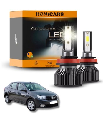 Pack Ampoules LED H4 Dacia Logan 2 (2012 à 2021) - Kit LED Profitez des Offres !