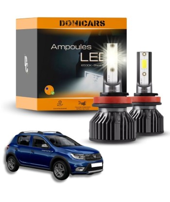 Pack Ampoules LED H4 Dacia Sandero 2 (2012 à 2021) - Kit LED Les magasins à Paris