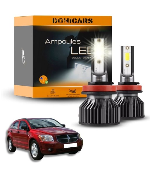 Pack Ampoules LED H4 Dodge Caliber (2006 à 2012) - Kit LED pas cher chine