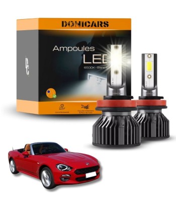 Pack Ampoules LED H11 Fiat 124 Spider (2016 à 2020) - Kit LED store