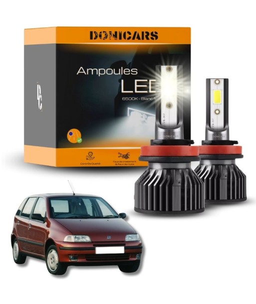 Pack Ampoules LED H4 Fiat Punto MK1 (1993 - 1999)  - Kit LED solde