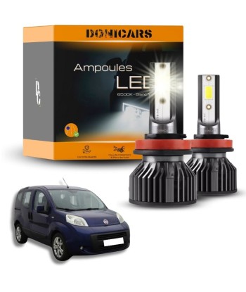 Pack Ampoules LED H4 Fiat Qubo (2008 à 2020) - Kit LED prix