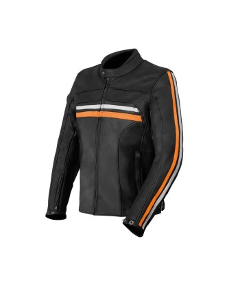 Vintage-Motorradjacke aus Leder votre