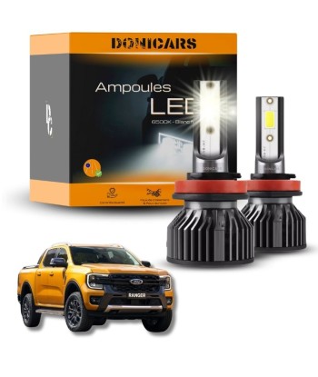 Pack Ampoules LED H4 Ford Ranger 2 (2005 à 2012) - Kit LED Economisez 