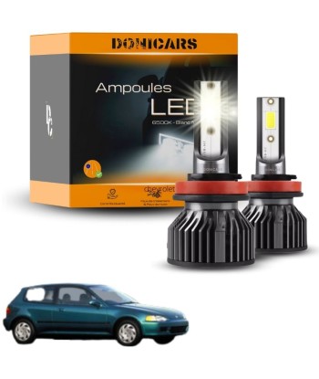 Pack Ampoules LED H4 Honda Civic 5G (1992 - 1995)  - Kit LED Profitez des Offres !