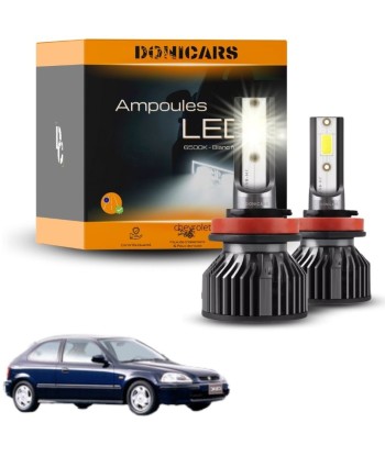 Pack Ampoules LED H4 Honda Civic 6G (1996 - 2000)  - Kit LED Les magasins à Paris et en Île-de-France