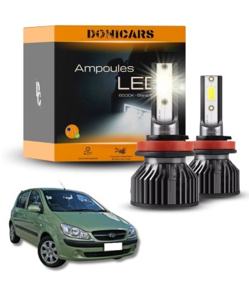 Pack Ampoules LED H4 Hyundai Getz (2002 à 2006) - Kit LED Venez acheter