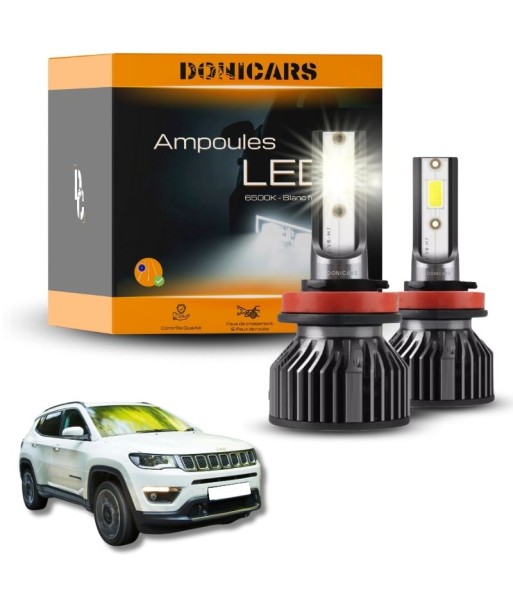 Pack Ampoules LED H4 Jeep Compass (2006 à 2015) - Kit LED Voir les baskets