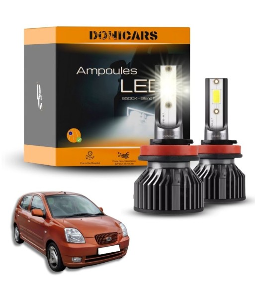 Pack Ampoules LED H4 Kia Picanto (2004 à 2011) - Kit LED en stock