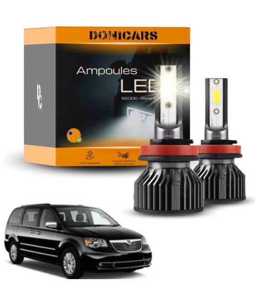 Pack Ampoules LED H11 Lancia Voyager (2011 à 2015) - Kit LED Profitez des Offres !