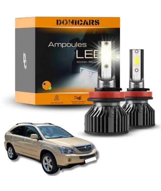 Pack Ampoules LED H11 Lexus RX 2 (2003 à 2009) - Kit LED de votre