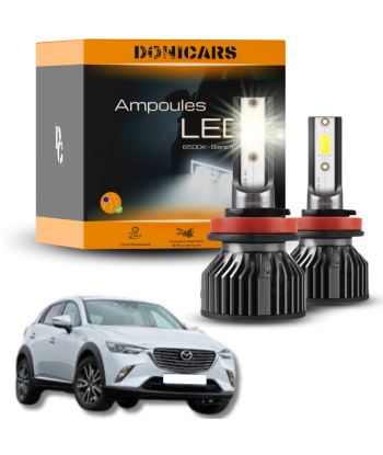 Pack Ampoules LED H11 Mazda CX-3 (2015 à 2022)  - Kit LED de l' environnement