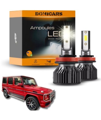 Pack Ampoules LED H4 Mercedes Benz Classe G W463 (1989 à 2008) - Kit LED pas cher chine