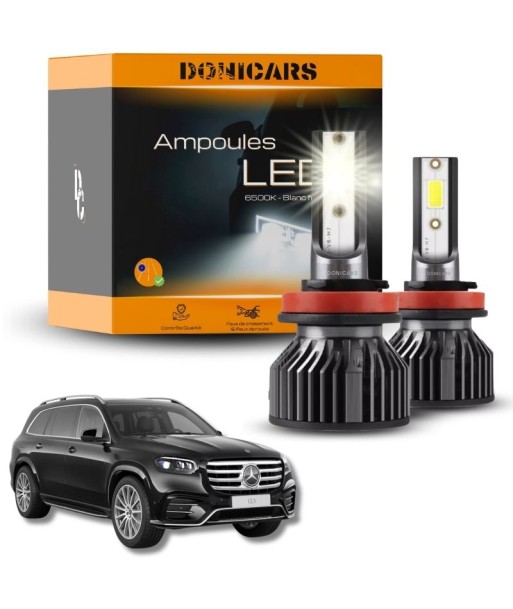 Pack Ampoules LED H7 Mercedes Benz GLS (2016 à 2020) - Kit LED JUSQU'A -70%! 