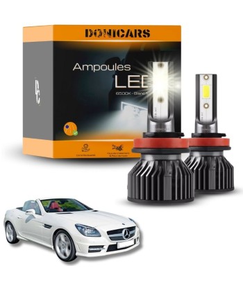 Pack Ampoules LED H7 Mercedes Benz SLK (R172) (2011 à 2016) - Kit LED en stock