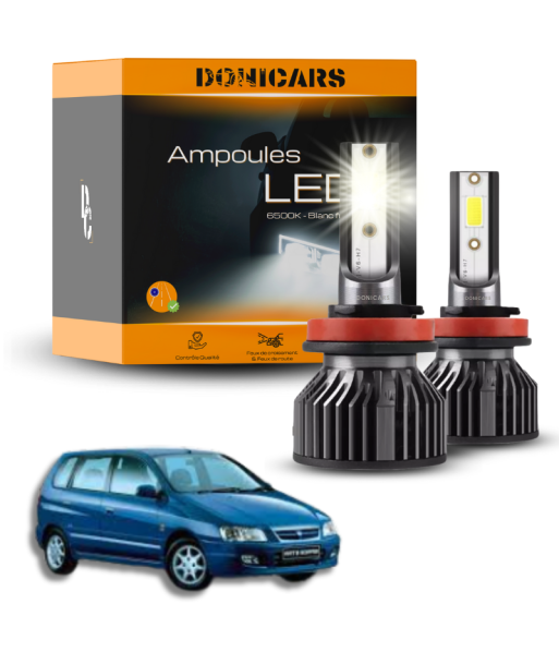 Pack Ampoules LED H4 Mitsubishi Space star I  - Kit LED Faites des économies