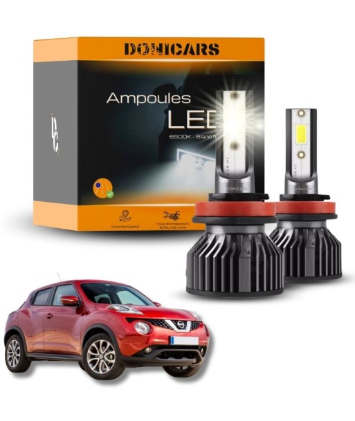 Pack Ampoules LED H4 Nissan Juke (2010 à 2019)  - Kit LED Toutes les collections ici