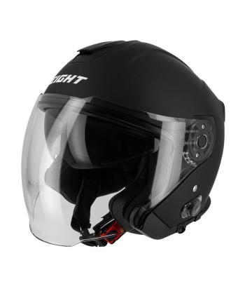 Jet-Motorradhelm mit integriertem Bluetooth – S770 Schwarz Profitez des Offres !