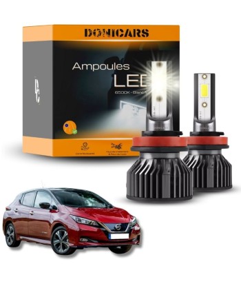 Pack Ampoules LED H11 Nissan Leaf II (2018 à 2023)  - Kit LED 2 - 3 jours ouvrés.