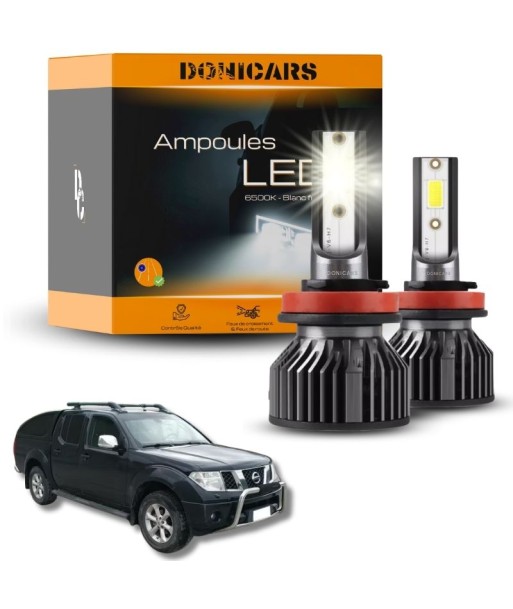 Pack Ampoules LED H4 Nissan Navara II D22 (1997 à 2005)  - Kit LED l'achat 