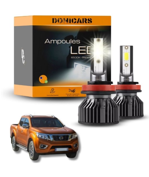 Pack Ampoules LED H4 Nissan Navara III D40 (2005 à 2021)  - Kit LED À commander