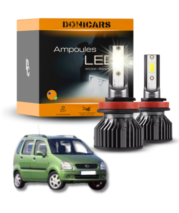 Pack Ampoules LED H4 Opel Agila A (2000 à 2007)  - Kit LED livraison et retour toujours gratuits